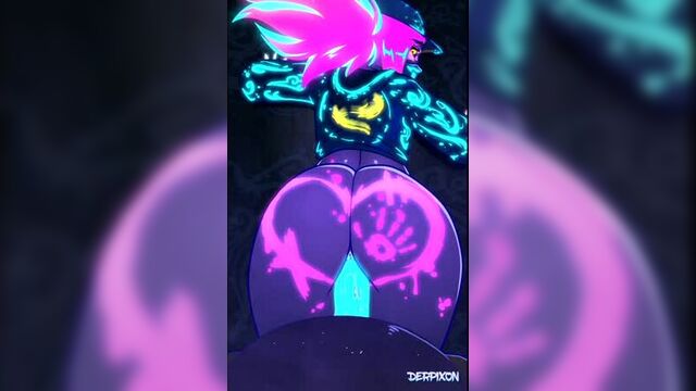 Bumstar (kda) - league of legends animated anal porn 2d hentai animation
