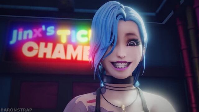 Jinx tickles akali wm 1080p