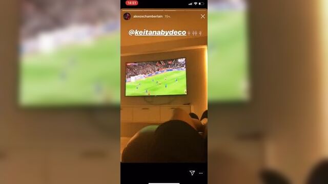 Чамбо смотрит матч со «святыми»