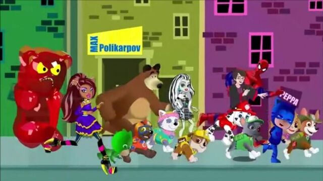 Пиздячий патруль и другие приключения райдера новые серии щенячий патруль валера мармеладов разбушевался