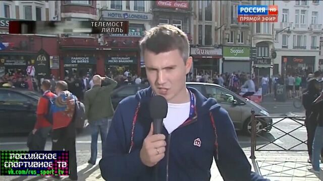 Канал россия всё хотел свалить всё на английских болельщиков, но что то пошло не так.
