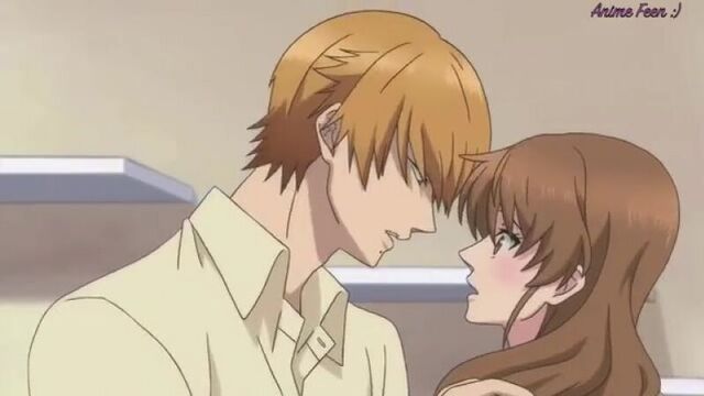 Brothers conflict: natsume & ema's kiss + natsume's hot body「愛してる」