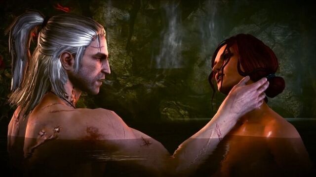 Triss extended scene (the witcher sex)