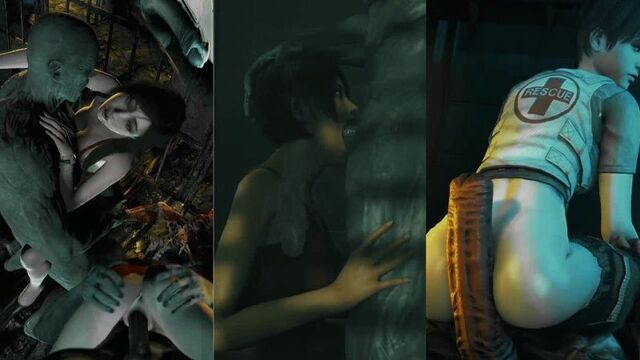 3d monster re resident-evil-playthings 1080p hentai rule 34 video porn game