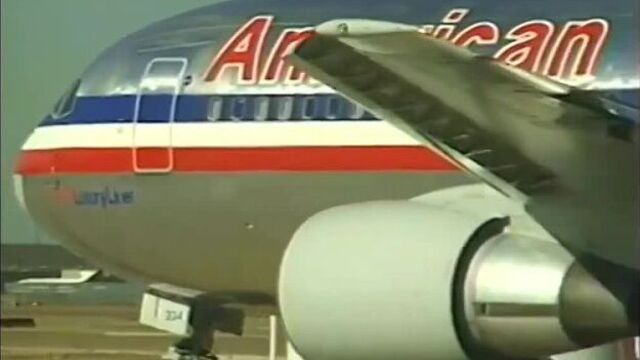 Flight 11 (n334aa) before 911 dfw