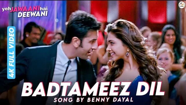 Badtameez dil i ranbir kapoor i deepika padukone