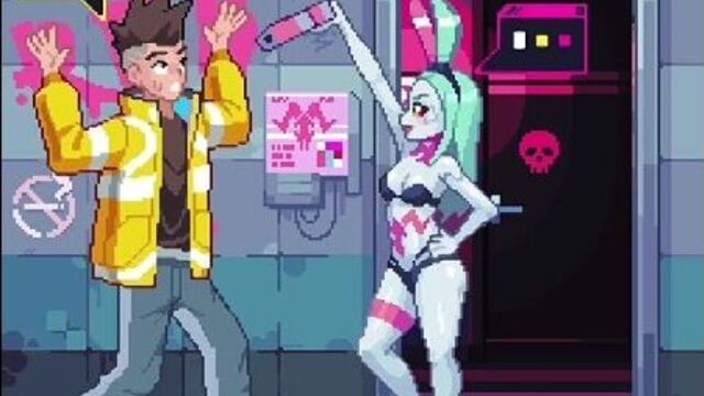 Девид ебёт ребекку при первой возможности. cyberpunk 2077 2d hentai