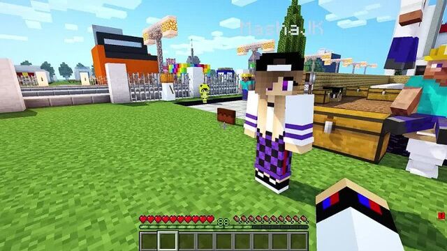 Как скрафтить полицейский скибиди туалет в майнкрафт ! нуб и про видео троллинг