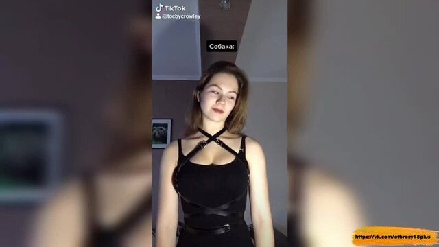 Годный тик-ток - студентка бдсмщица