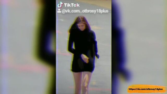Голый тик-ток - разделась идя по улице