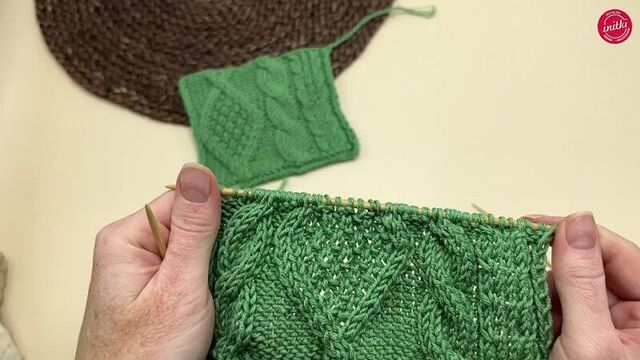 Косы спицами