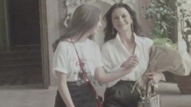 Catherine zeta-jones and carys douglas for fendi #meandmypeekaboo