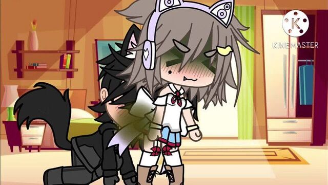 Типичный гача лайф насрала на лицо