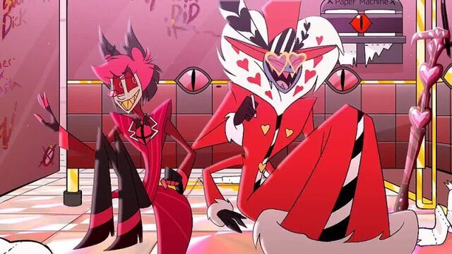 Отель хазбин | валентино и аластор.