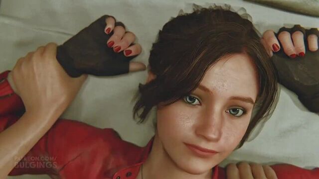 3d porno resident evil киску клэр рэдфилд заполнил спермой большой член