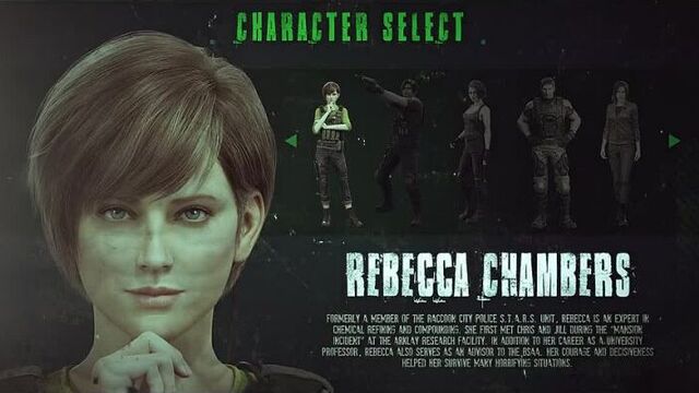 Resident evil: death island - rebecca chambers