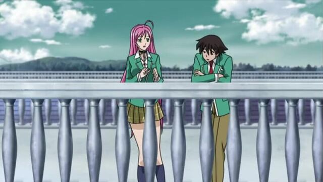 Розарио+вампир 1 серия 1 сезон.