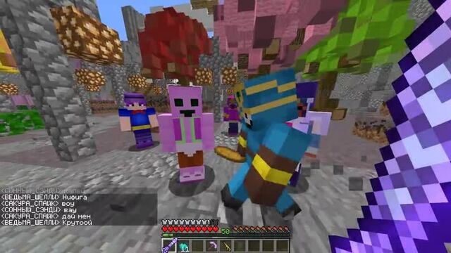 {zidder} сделал оружие богов бравлеров! тайный бизнес джина и титановый меч! бравл старс в майнкрафт 199