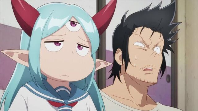 «lv1 maou to one room yuusha» (однушка лорда демонов и героя) - трейлер.