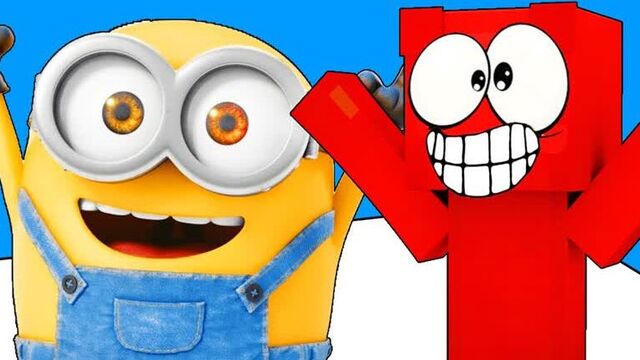 Желейный мишка против миньонов в майнкрафт | жизнь медведя minecraft ~ нуб ученый троллинг ловушка