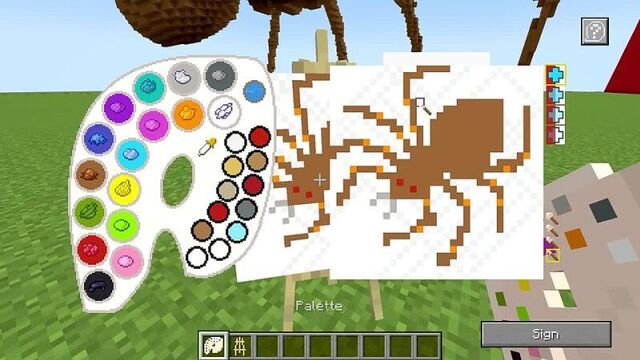 [тумка] я превратил свои рисунки в огромные постройки во время битвы строителей в майнкрафт…