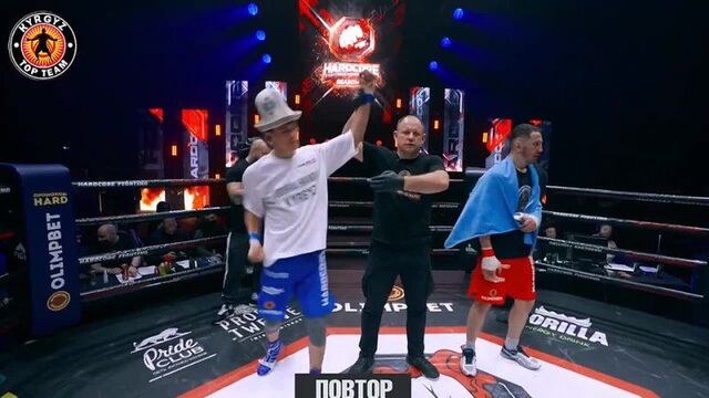 ????????????бой на голых кулаках! ????????самат абдырахманов (кыргыз) ????????амхад джанчураев (нохчо)