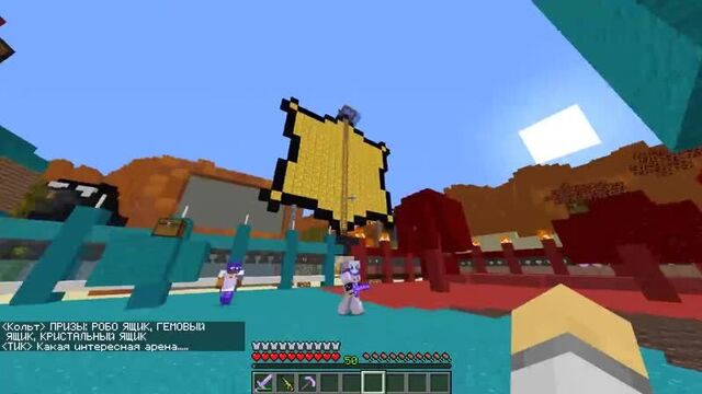 {zidder} робо ящик в бравл таун! супер оружие и адская битва бойцов! бравл старс в майнкрафт 186