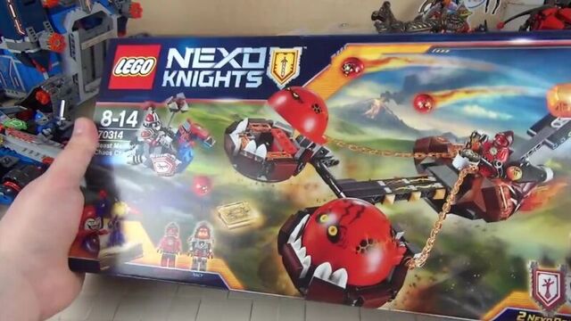 Лего нексо рыцари - nexo knights 70314 - безумная колесница укротителя - нексо найтс