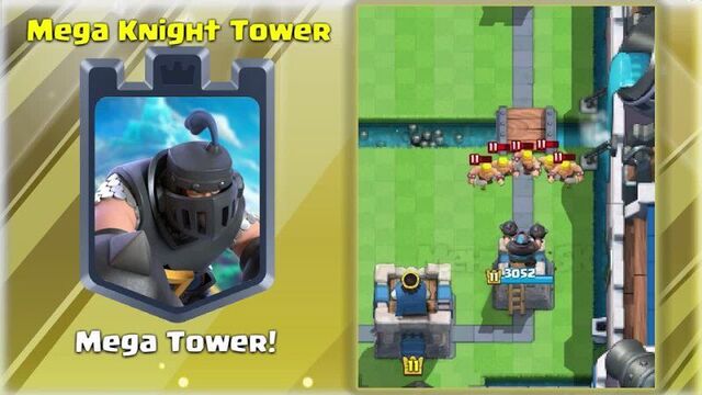 Мегарыцарь на башне