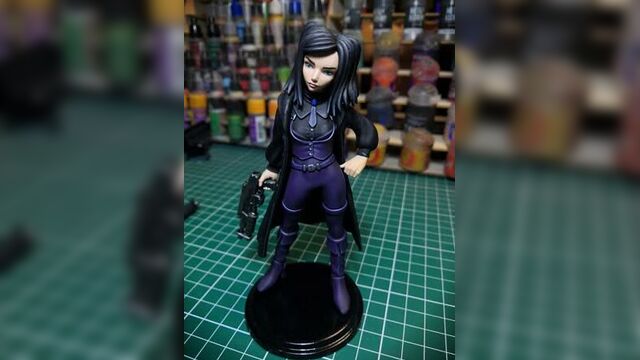 Рил мейер ergo proxy . сборка и покраска фигурки.