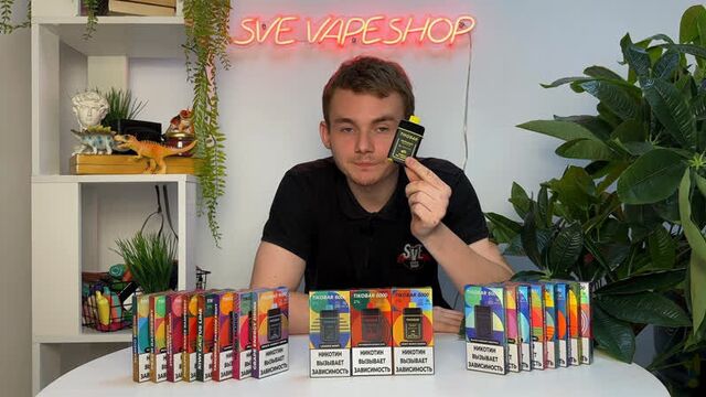 Обзор на одноразовые электронные сигареты tikobar 6000