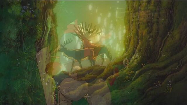 Клип по мультфильму "принцесса мононоке", 1997