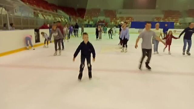 Массовое катание. на улице жара, а у нас - рай