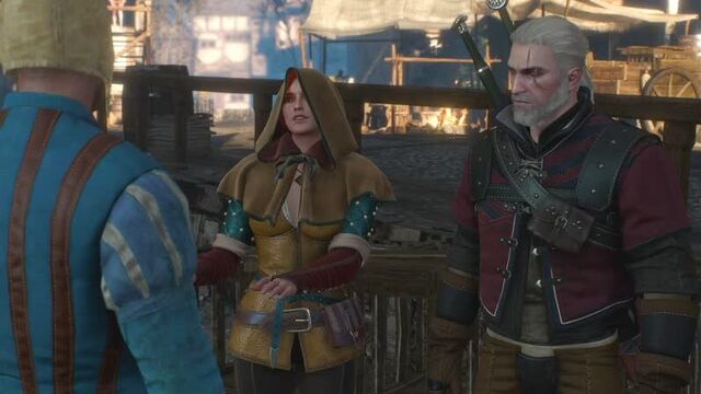 Ведьмак 3. дикая охота. (47) братья по оружию - трисс. вопрос жизни и смерти.