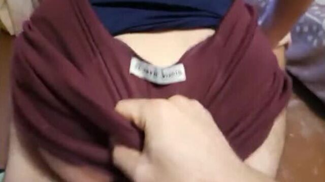 Муж соседки на вахте