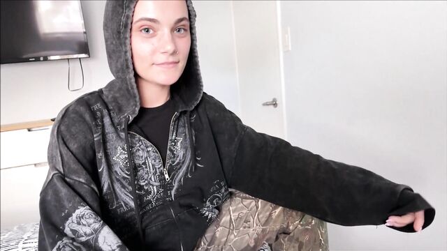 Only a dick will adorn her delicate mouth