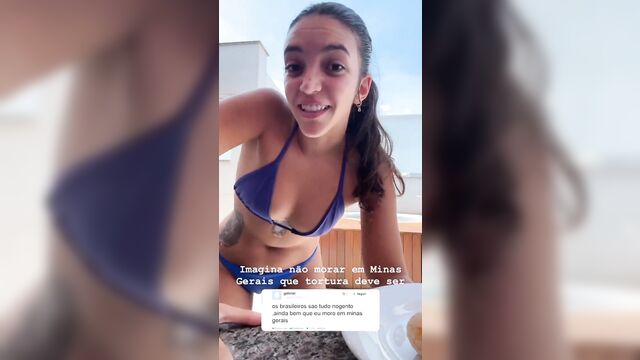 Big ass brazilian girl débora aladim enjoys getting fucked hard