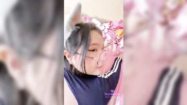 Faithful rabbits get a little too playful with their affection