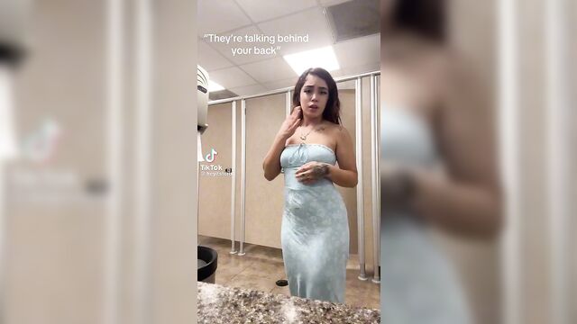 A pack of hot girls doing 304 tiktok challenges with their sexy asses