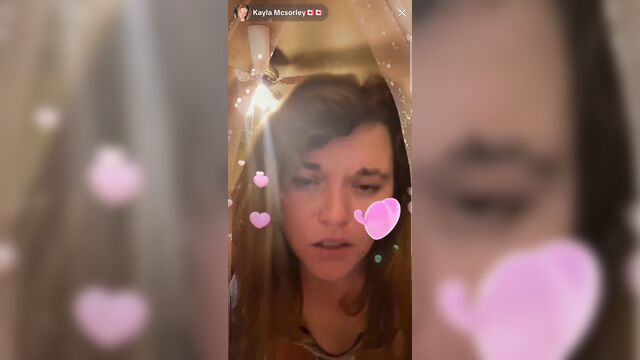 Masturbating with a toy on tiktok live, cumming with e m