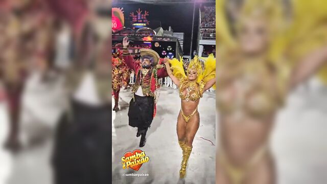 Barefoot beauty viviane araujo enjoying herself on a festive carnaval 2024 day