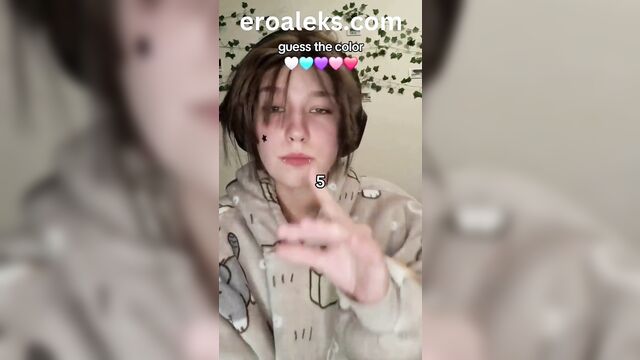 A hot brunette has wild thoughts late at night, what happens next?