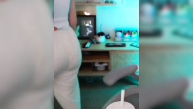 A man has sex with his girlfriend in a steamy, intimate setting