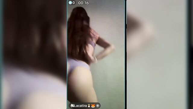 Morena latinas in a hot tik tok live sex show