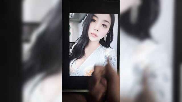 Ailee's cumtribute, a steamy k-pop inspired scene