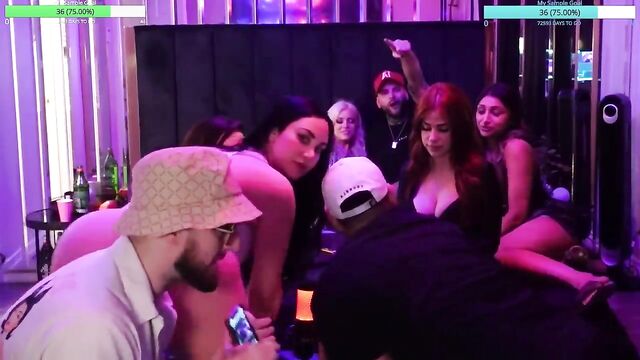 A hot stream on kick with a dick xd by heelmike