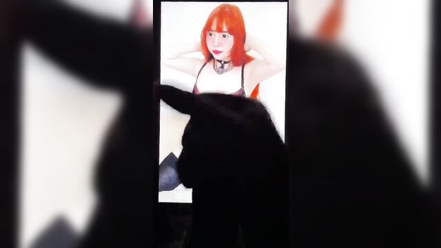 Masturbating and cumming while watching a hot mexican girl getting fucked