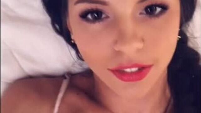 Milana may teasing tits pussy