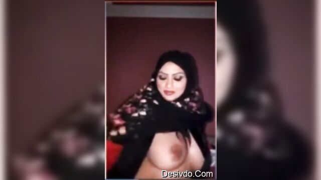 A fat arab hijabi gets blackmailed into doing a dirty work for money