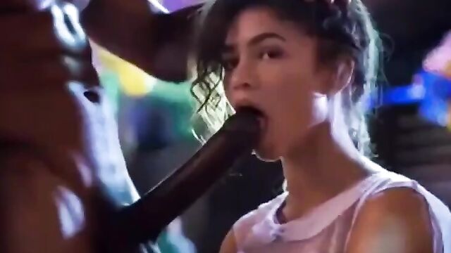 Zendaya gets her pulsating creampie from fleshlight 2